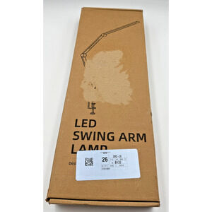 Adjustable LED Desk Lamp with‎ Clamp – Touch & Remote Control – 24W Dimmable